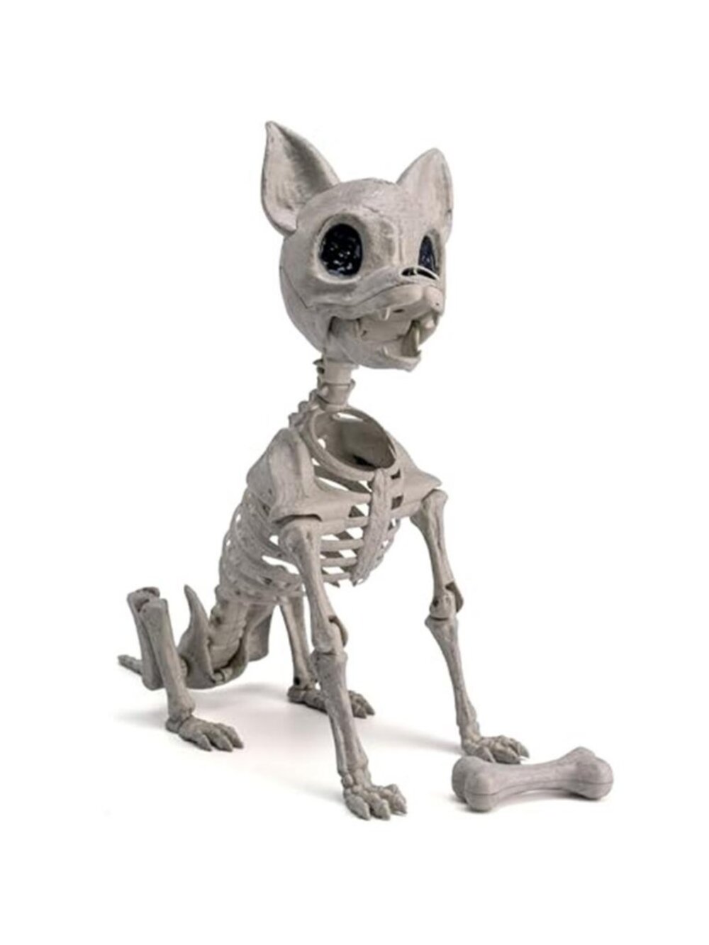 Plastic Chihuahua Dog Skeleton Halloween Decorations 12.6 inches Plastic